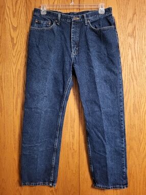 Wrangler Dark Wash Denim Jeans Size 36 x 29